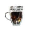 台玻a33雙層耐熱玻璃馬克杯 玻璃杯 314ml_4