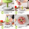 原點居家 拍拍旋轉料理攪拌器 料理機 切碎食物 攪拌醬料 食物調理器 2L_4