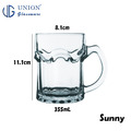 泰國UNION Sunny 啤酒杯 355mL 玻璃杯 飲料杯 冰沙杯 馬克杯_5