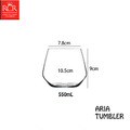 義大利RCR ARIA系列 2入組 無鉛水晶玻璃杯 550mL 宮燈杯 水杯 酒杯 飲料杯 水晶玻璃_5