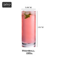 DIVO 水晶厚底直杯 240mL 水晶玻璃杯 海波杯 水杯 果汁杯 啤酒杯_4