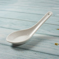 原點居家創意 陶瓷白色湯匙 12.8公分_5