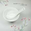 原點居家創意 陶瓷白色反口小湯碗 反口碗 150ml_3