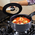 ZERO原點居家 三環矽膠玻璃蓋 一蓋3鍋用 16-20／24-28cm 矽膠玻璃鍋蓋 玻璃鍋蓋 鍋蓋 節省空間_5