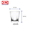 泰國LUCKY City Tumbler 270mL 城市方底杯 威士忌杯 酒杯 水杯_3