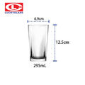 泰國LUCKY City Tumbler 295mL 城市方底高杯 果汁杯 酒杯 水杯 飲料杯_3