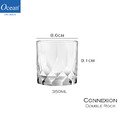 泰國 Ocean Connexion系列 Double Rock 350mL 威杯 酒杯 威士忌杯 雞尾酒杯_6