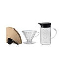 HARIO V60透明樹脂濾杯溫感變色咖啡壺套組_7