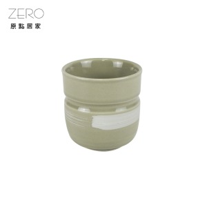 ZERO原點居家 手工美人杯 180mL 美人茶杯 功夫茶杯 日式復古風 陶瓷茶杯 陶瓷杯 茶杯