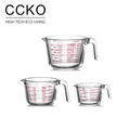 【CCKO】加厚耐熱刻度量杯 250mL 500mL 1000mL 多用途量杯 烘焙量杯 烘焙用具 耐熱玻璃 玻璃量杯_2