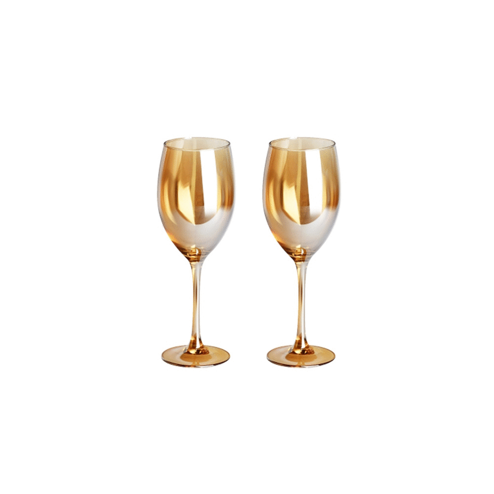 【Luminarc】法國樂美雅 晨露炫彩高腳杯4入組禮盒 450mL 紅酒杯 炫彩酒杯 高級禮盒