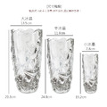 【朗旭玻璃】北歐風玻璃花瓶 冰晶花瓶 蘭花花瓶 玻璃花瓶 玻璃花器 花瓶擺件 花瓶 花器 三尺寸任選_12