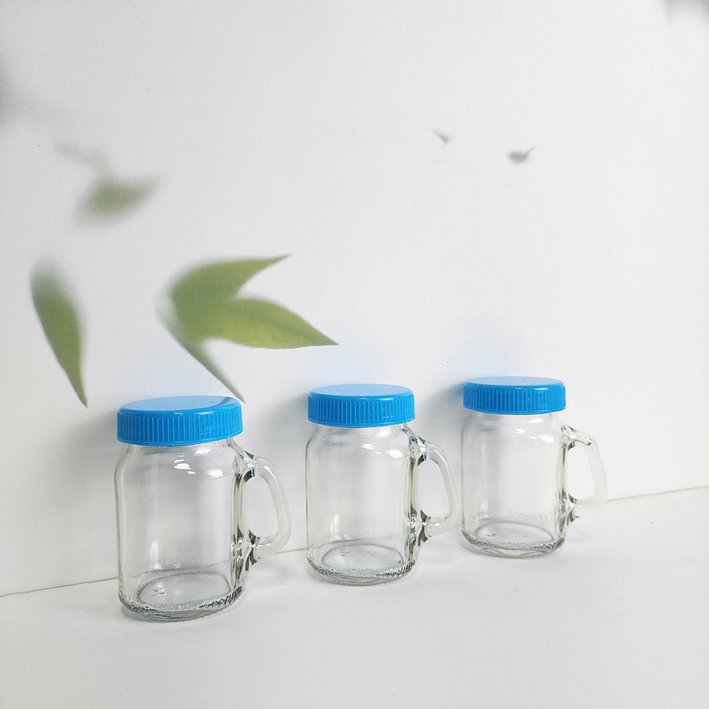 ZERO原點居家 有柄杯12入組(含蓋) 120mL 120cc 迷你牛奶杯 奶酪杯 布丁杯 果凍杯 優格杯 迷你果醬瓶 保羅瓶