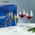 【Luminarc】法國樂美雅 靈動高腳杯4入組禮盒 160mL 香檳杯 470mL 紅酒杯 高腳杯 高級禮盒_9