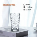 【DELI德力玻璃】方口玻璃小花瓶 仿藤編玻璃花瓶 珠點玻璃花瓶 玻璃花器 花瓶擺件 花瓶 花器 插花 擺飾_5