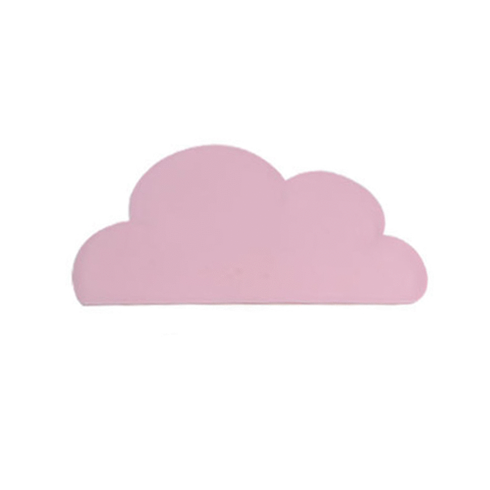 ZERO原點居家 可愛雲朵 矽膠隔熱餐墊 矽膠餐墊 矽膠隔熱墊 矽膠防滑墊 兒童餐墊