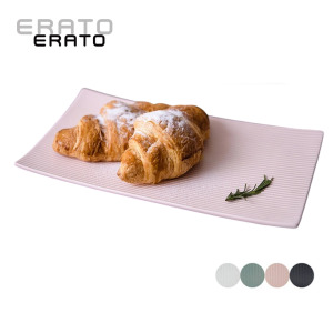 【韓國ERATO】韓式 條絨長方盤 10吋 12吋 長方餐盤 長方平盤 長方盤