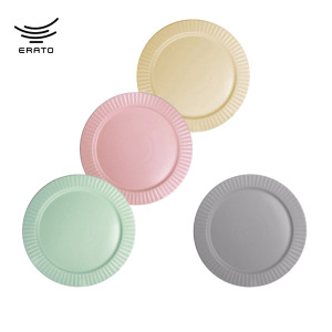 【韓國ERATO】馬卡龍色系 圓平盤 8.5吋 10吋 北歐風 圓盤 圓餐盤 陶瓷餐盤 繽紛圓盤 彩色圓盤
