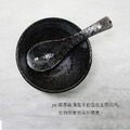 【韓國ERATO】黑雲系列-飯碗 4英寸 米飯碗 刷毛厚直口碗 日式和風 家用小飯碗 小湯碗 陶瓷碗 陶瓷餐具_16