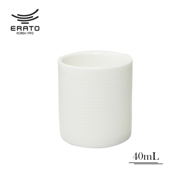 【韓國ERATO】漢斯條紋 骨瓷 清酒杯 40mL 40cc 小酒杯 燒酒杯 列酒杯 陶瓷酒杯 牙籤罐