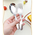 ZERO原點居家 316不鏽鋼 兒童餐具 兒童湯匙 兒童叉子 不鏽鋼湯匙 不鏽鋼叉子 幼兒園 幼稚園_9
