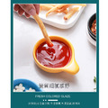 ZERO原點居家 啞光有柄醬料碟 彩色有柄碟 醬油碟 有柄小碟 味碟 六色任選_3