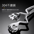 【CCKO】304不鏽鋼 貓掌造型夾 貓奴必備款 燒烤夾 烤肉夾 牛排夾 料理夾 不鏽鋼夾 菜夾 夾子 貓掌夾_4