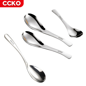 【CCKO】304不鏽鋼-貝殼勺 316不鏽鋼-水滴餐匙 湯匙 餐匙 不鏽鋼湯匙