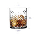 【Pasabahce】Timeless 永恆系列 點心碗 220mL 威士忌杯 345mL 雕花點心碗 雕花酒杯_12