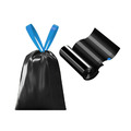 【CCKO】束口提繩垃圾袋-黑色款 抽繩垃圾袋 自動收口 不髒手 手提垃圾袋 加厚環保垃圾袋 家用垃圾袋 垃圾袋_1