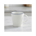 ZERO原點居家 簡約藍線 馬克杯 350mL 350cc 咖啡杯 北歐風 辦公室個性陶瓷杯 家用陶瓷杯_2
