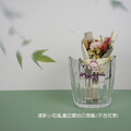 【DELISOGA】Melody 旋律系列 波浪豎紋小花瓶 造型玻璃盆栽 玻璃收納盒 玻璃花器 豎紋花瓶 波浪花瓶_14