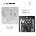 【DELISOGA】長方花果盤 玻璃花果盤 玻璃果盤 玻璃水果盤 玻璃托盤 玻璃長方盤 玻璃盤_4