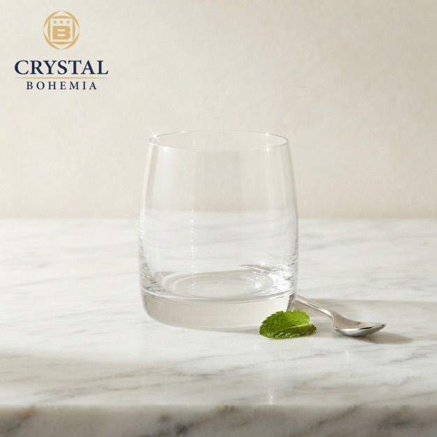 【CRYSTAL BOHEMIA】PAVO 雀羽系列 水晶玻璃杯 Tumbler 威士忌杯 威杯 水杯 果汁杯 飲料杯