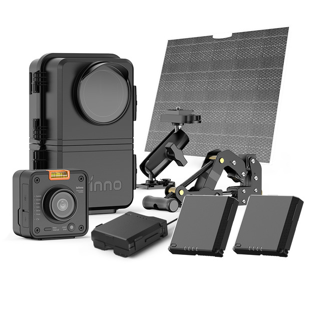 BCC5000P Wi-Fi & 4K 建築工程縮時相機套組（太陽能板組）