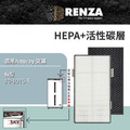 適用 Amway 安麗 第二代空氣清淨機 10-1076-T 逸新 2.5代 10-1078 HEPA+活性碳濾網 濾芯 濾心