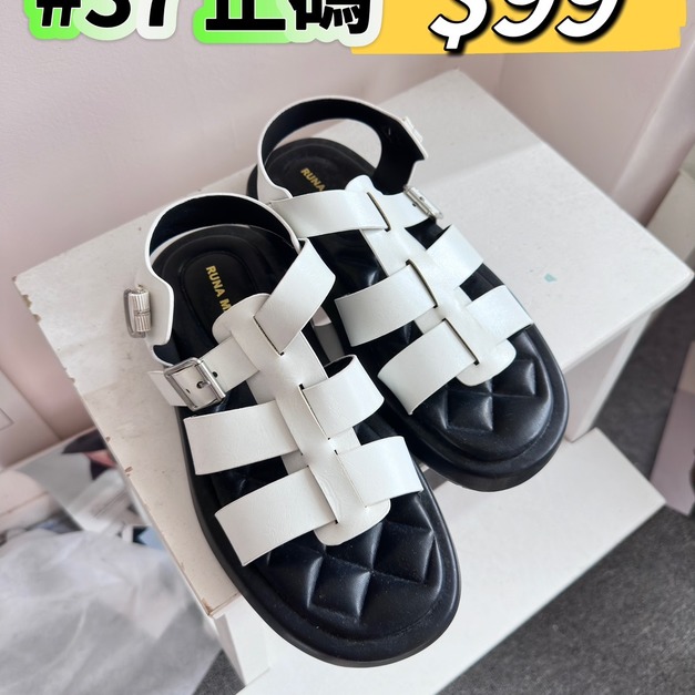 37碼，正碼，運費50元，不退換，全新品
