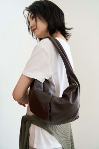 軟皮手提單肩小包