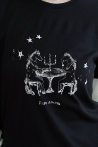 趣味馬兒短袖TEE