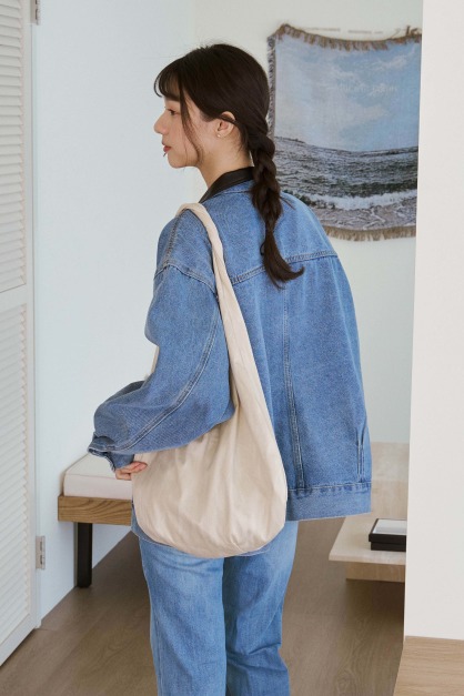 暈染刷紋扭轉單肩包