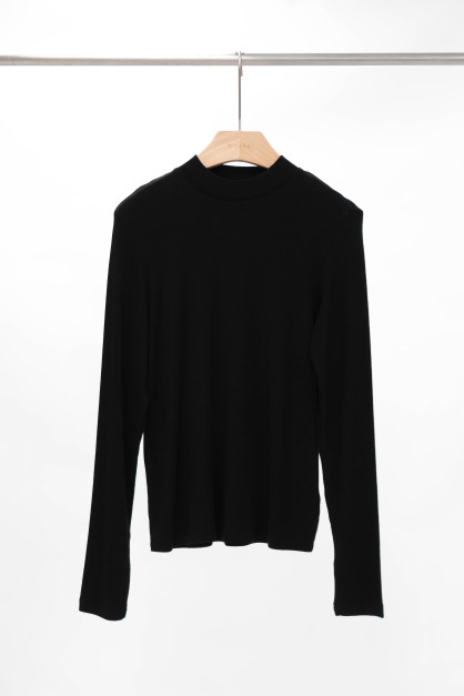 柔棉彈性立領上衣