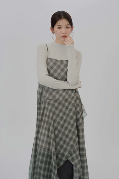 柔棉彈性立領上衣