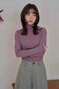 經典款柔軟高領打底衣