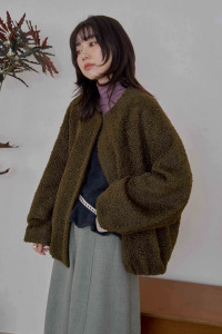 (預)QQ毛絨磁吸領外套