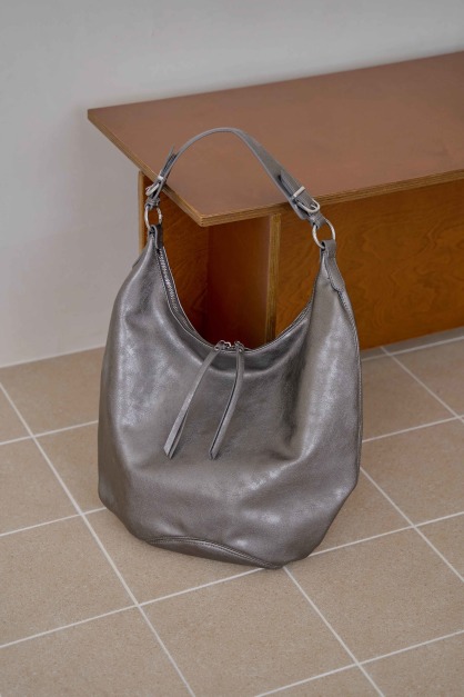 霧光金屬感圓形大包