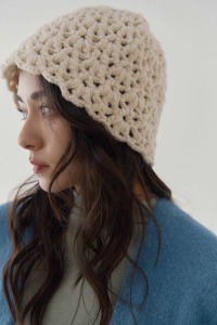 厚實編織結圓帽