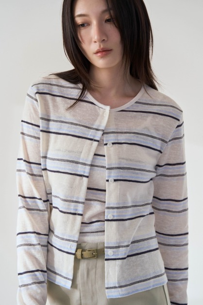 橫紋兩件式背心套裝