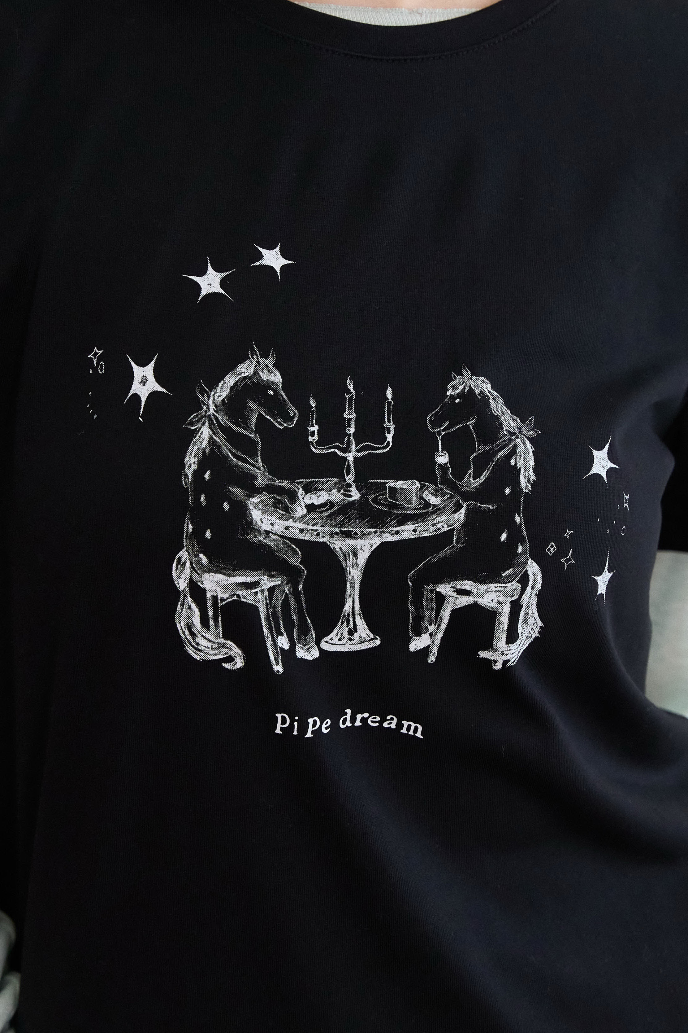 趣味馬兒短袖TEE