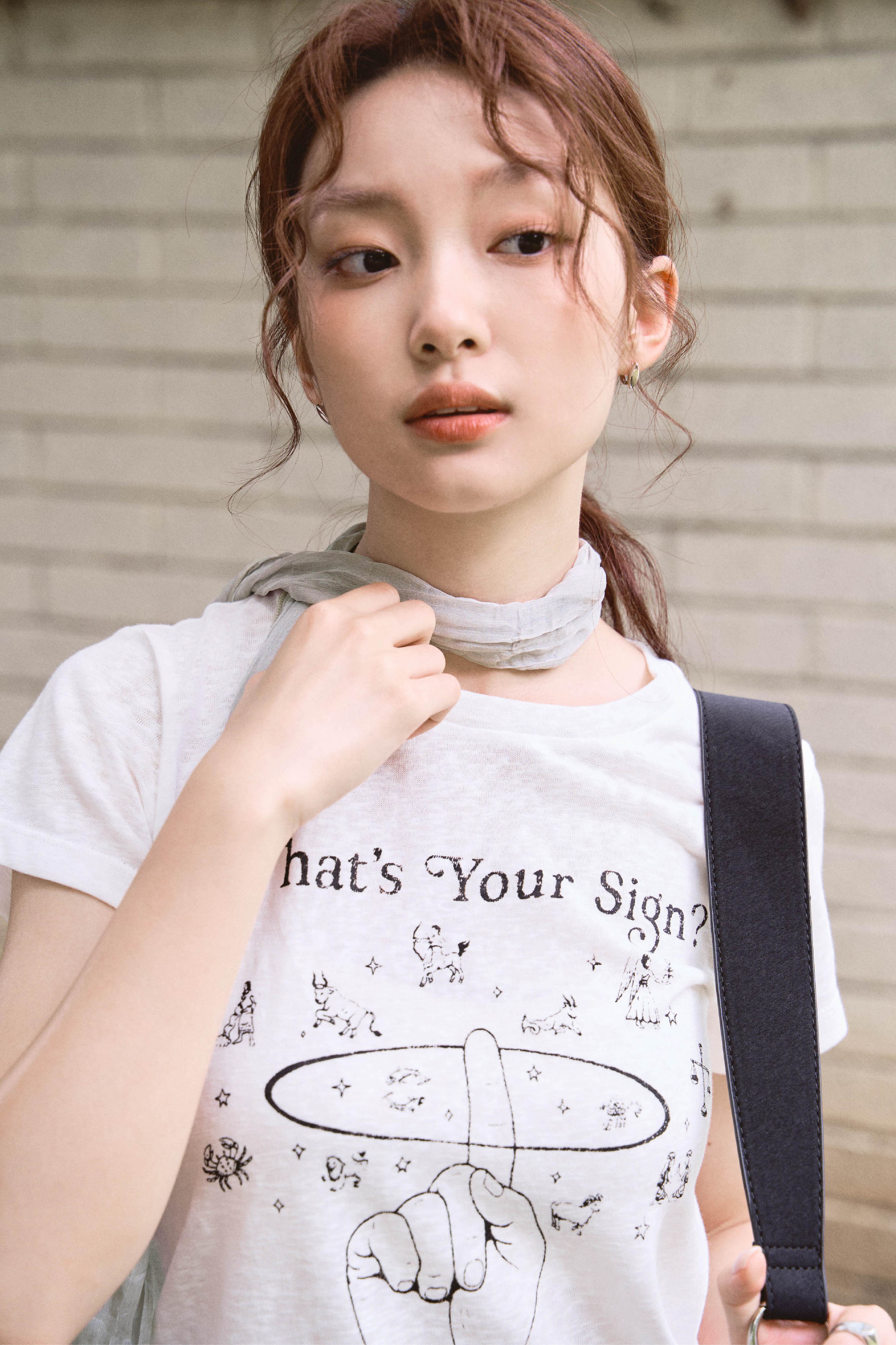 星座圖圓領短TEE