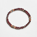 紅石榴太陽石鉚釘手鍊_2